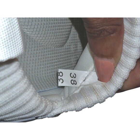 WateLves Barefoot Shoes Women Men 38 Minimalist Comfortable Walking Cream Knit - Picture 2 of 6